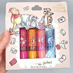 Winnie the Pooh lip balm 4 pack holiday flavor lip balm mix pack